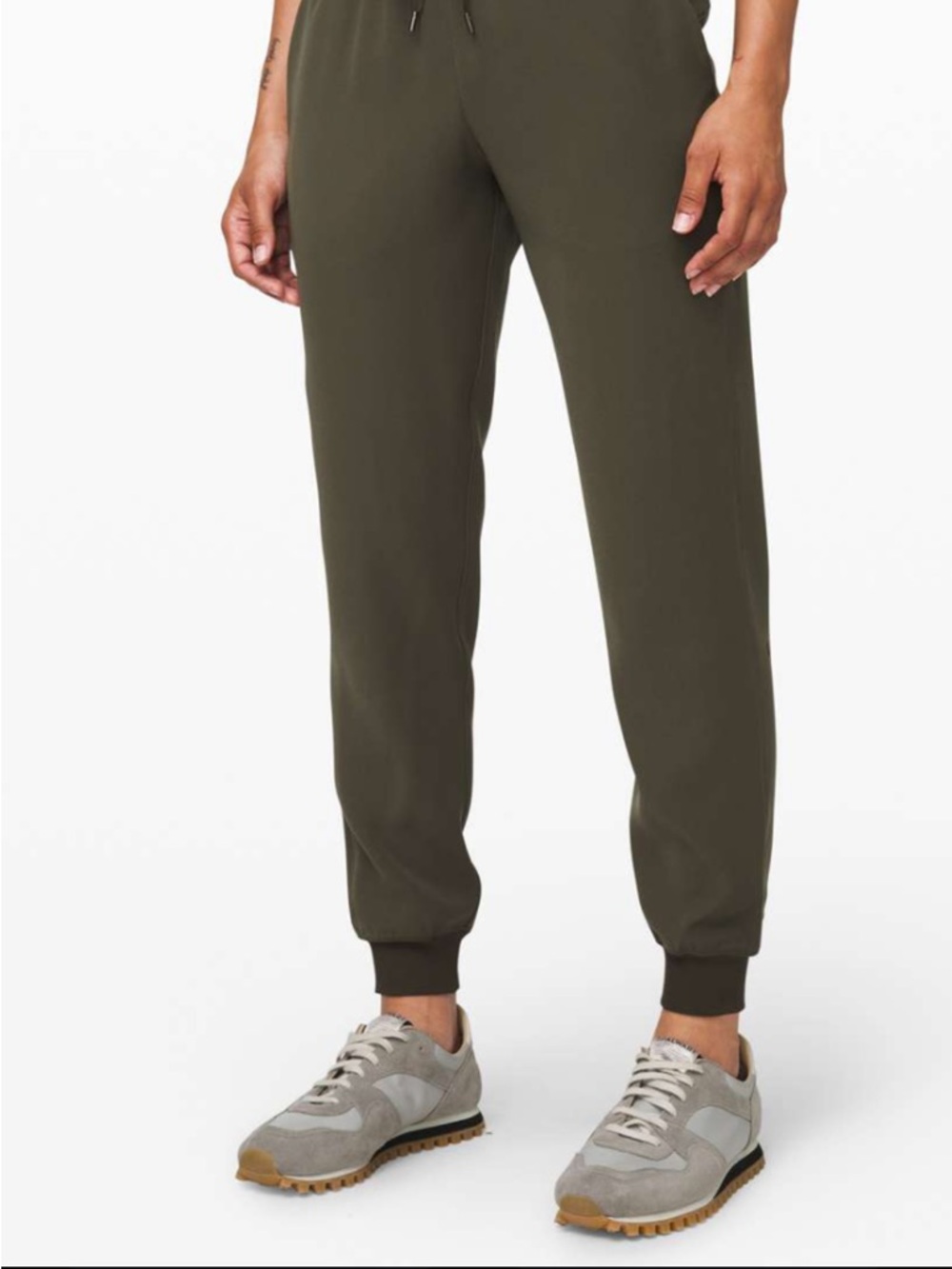 On The Fly Tan Jogger Pants
